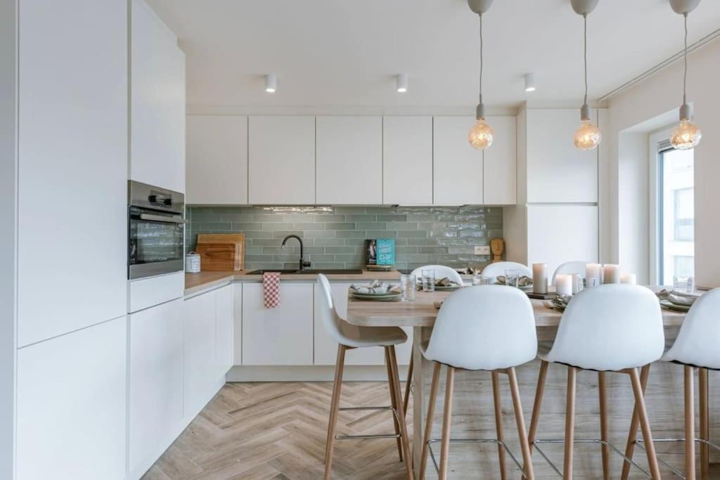 Juan - Stijlvol Appartement Met Uitzicht Op De Kaai 奥斯滕德 外观 照片